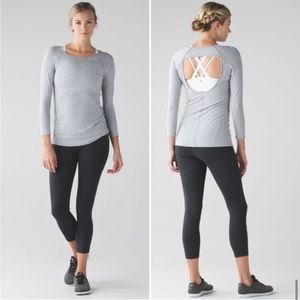 Lululemon Women’s Pima Cotton Physically Fit Long Sleeve Tee, Size 6
